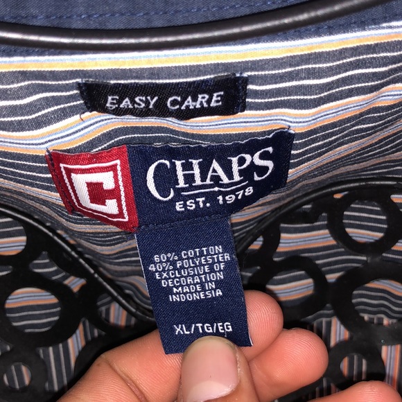 Mens western chaps shirt cowboy ranch rodeo flannel size extra large - Picture 3 of 4